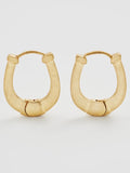 Horseshoe Hoop Earrings