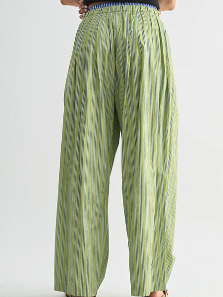 Love Some Lounge Layered Boxer Pant in Green