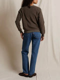 Ziggy Inside Out Sweatshirt in Dark Olive