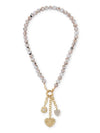 San Tropez Charm Necklace in Neutral