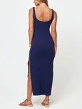 Alexis Dress in Midnight Blue