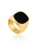 Black Onyx Statement Ring
