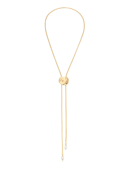 Liquid Luxe Bolo Necklace