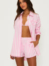 Cassidy Top in Prism Pink Stripe