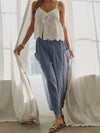 Oh My Gauze Pant in Washed Blue