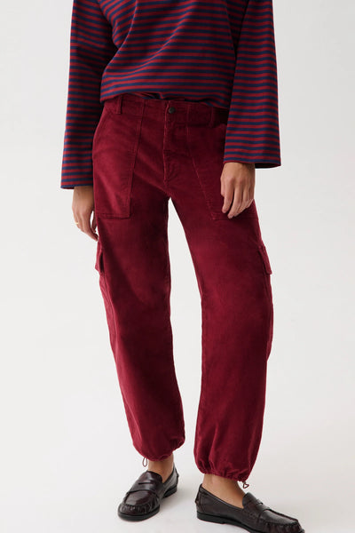 Honor Utility Cord Cargo in Deep Crimson