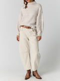 Beaumont Tunic in Feather Grey Melange