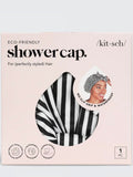 Luxury Shower Cap in Stripes
