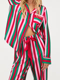 Livy & Connie PJ Set in Ruby Stripe