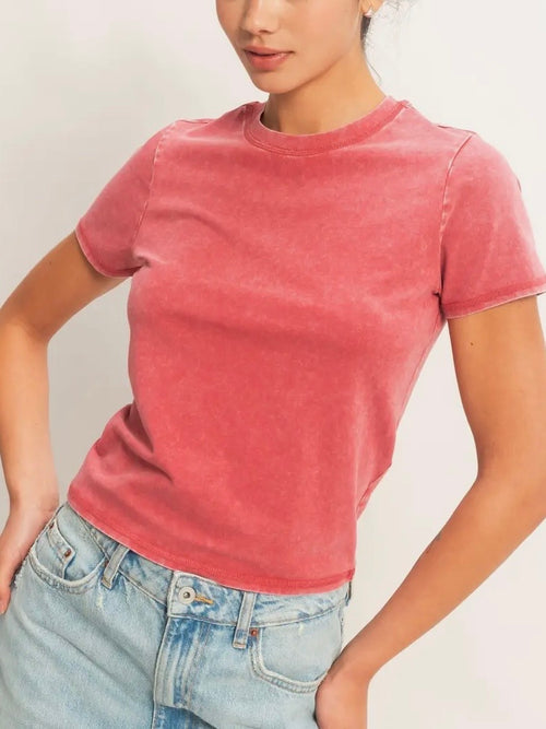 Good Crews Tee in Red