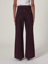 Relaxed Sailor Long Pant in Chocolate Denim