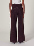 Relaxed Sailor Long Pant in Chocolate Denim