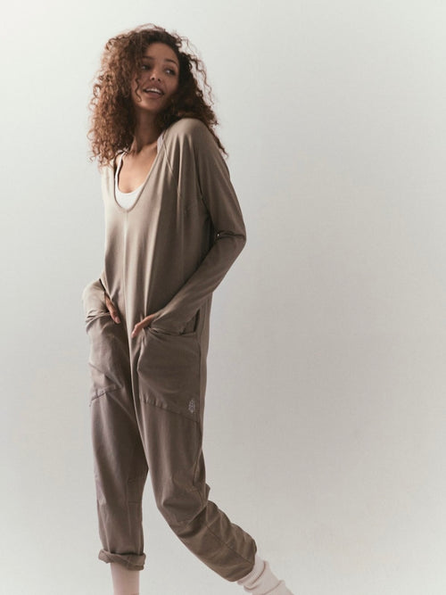 Hot Shot Long Sleeve Onesie in Sage Stone