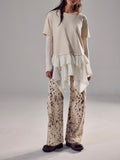 Tattered Love Tee in Summer Sand Combo