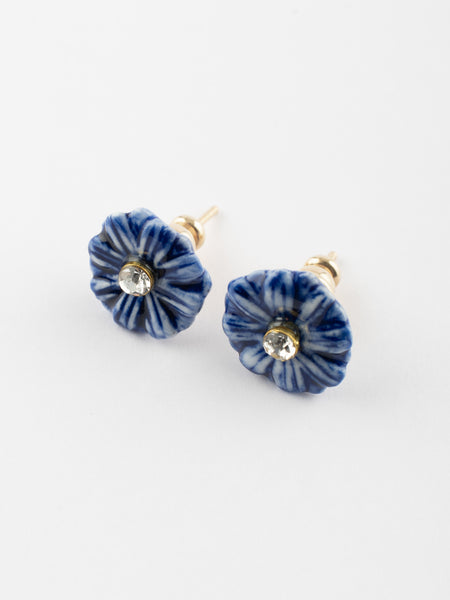 Emperor Penguin Small Hoop & Gold Star Earrings