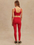Freesoft High Rise Legging 25 in Lava Falls