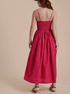 Sweet As Cherry Pie Dress in Red
