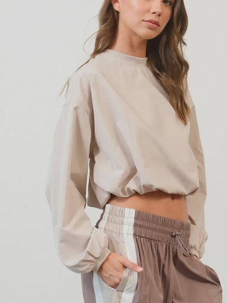 Luxe Lightweight Top in Ecru