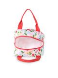 Lunch Tote in Flowers & Fruit