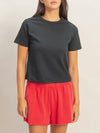 Crews Control Tee in Black