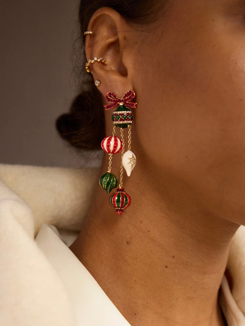 Ornamental Statement Earrings