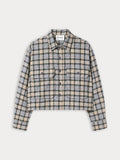 The Patch Pocket Shirt in Tan Plaid