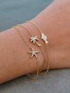 Quincee Ocean Bracelet in Starfish