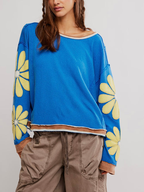 You're A Star Tee in Navy Combo