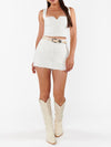 Statesboro Skort in Seasalt