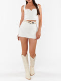Statesboro Skort in Seasalt