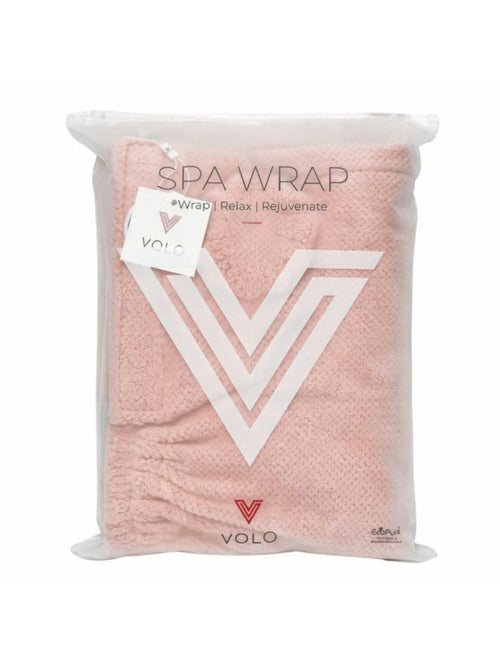 Spa Wrap in Cloud Pink
