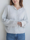 Piper Cardigan in Light Grey