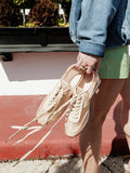 Flash Sheer Sneaker in Nude