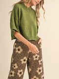 MOCKtauk Sweater in Olive