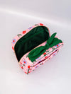 Getaway Toiletry Bag in Cherry Lips