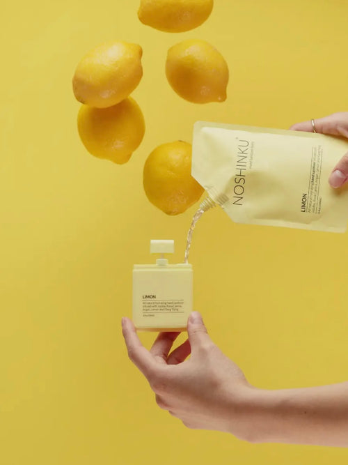 Refillable Lemon Pocket Sanitizer