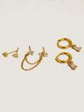 Roussa Chain Earring Set