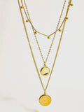 Anais Round Stack Necklace