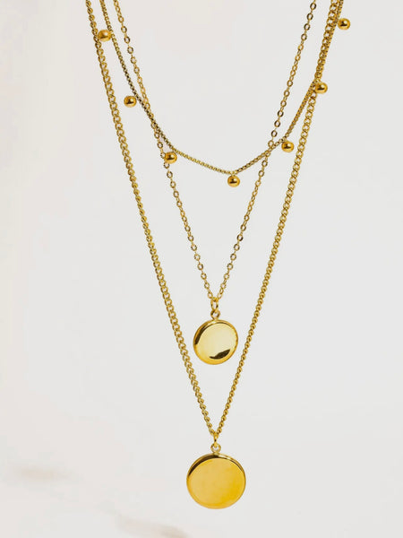 Anais Round Stack Necklace