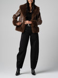 Penny Lane Jacket in Brown