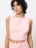 Lola Top in Pale Rose