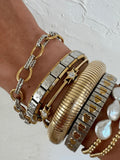 Mini Roxy Bracelet in Two Tone
