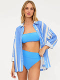 Cassidy Top in Harbor Stripe