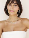 Mixed Metal Strands Necklace