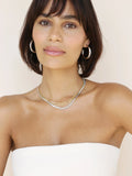 Mixed Metal Strands Necklace