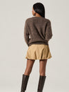 Conetta Sweater in Brown Green Floral