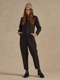 Coverall Jumpsuit in Black