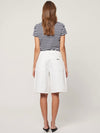 Paros Tee in Navy Stripe