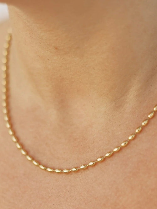 Charleston Classic Rice Bead Necklace
