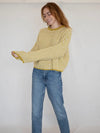 Piper Cardigan in Dijon Stripe